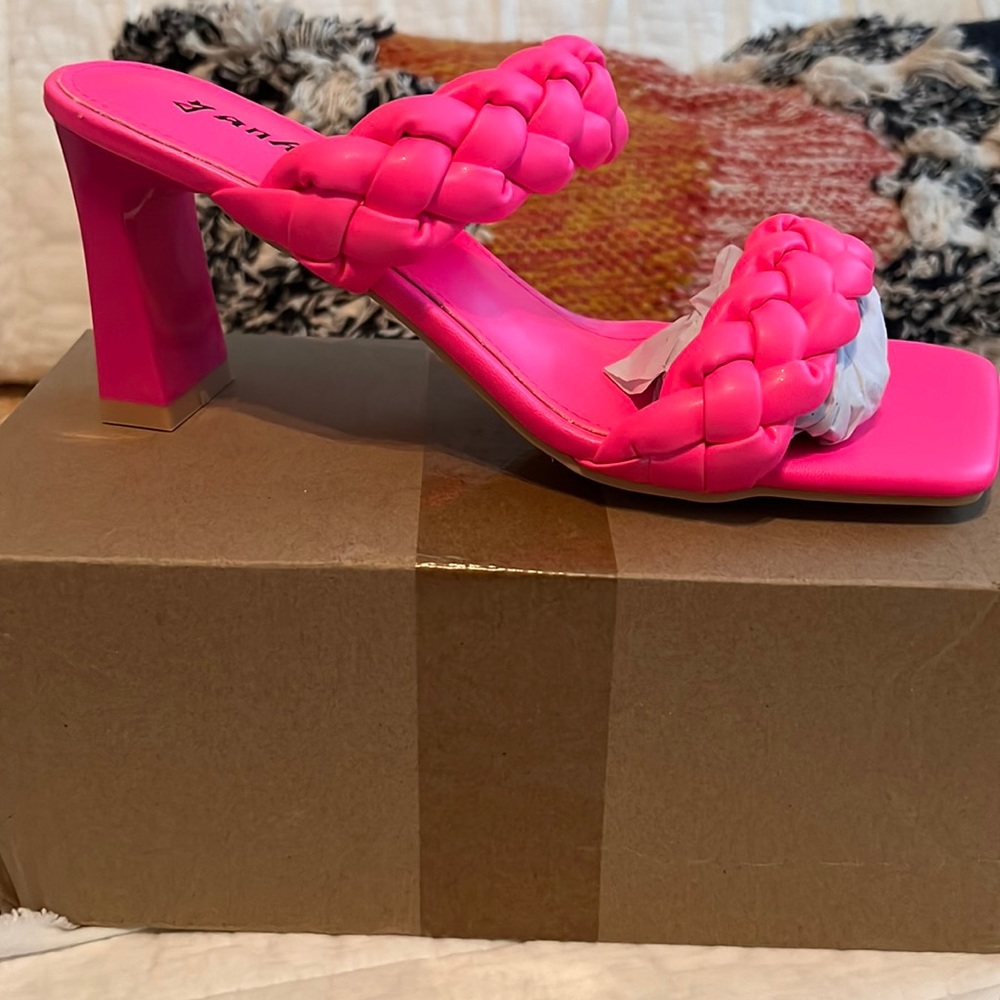 Braided Heeled Sandals